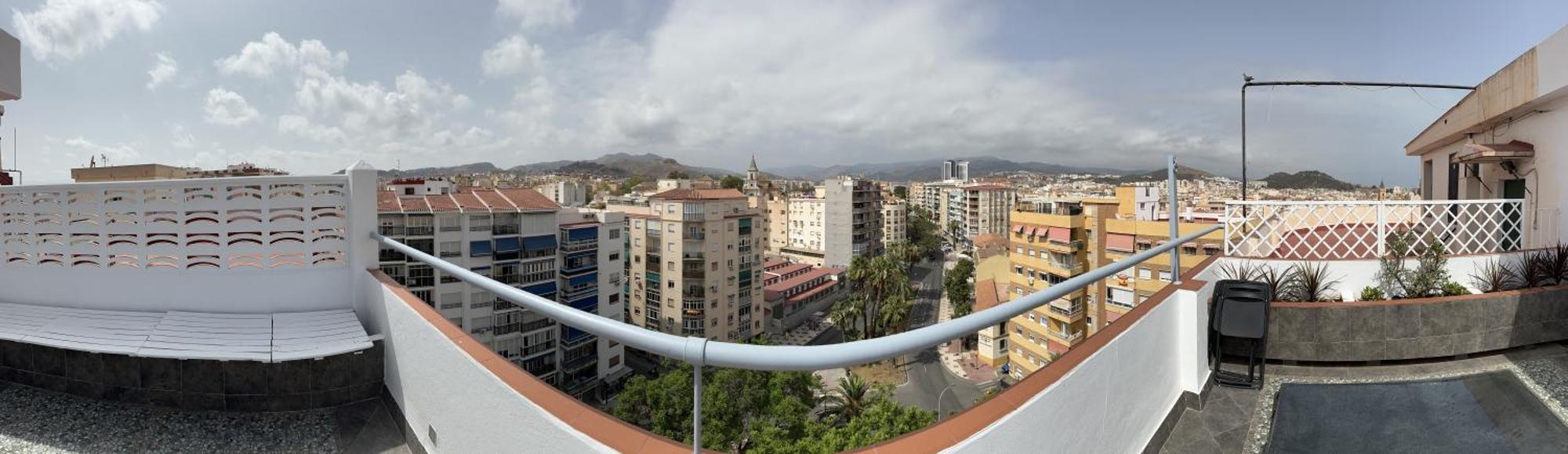 Апартаменти Atico Plaza Bailen Malaga Centro Екстер'єр фото